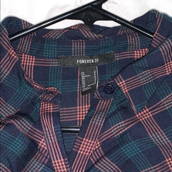 Flannel dress- new - Picture 2 of 3